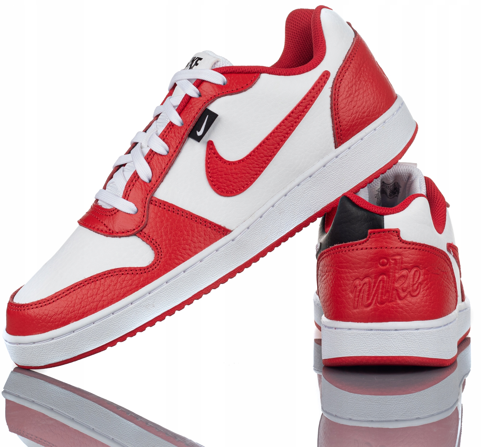 Buty Nike Ebernon Low Prem AQ1774 101 Skóra R-47