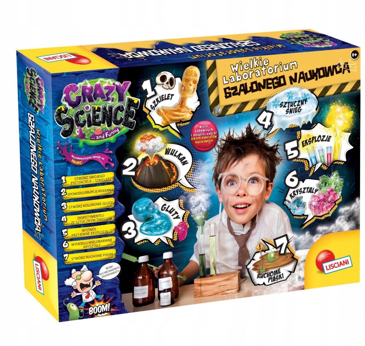 

Lisciani Zestaw naukowy Crazy Science Laboratorium