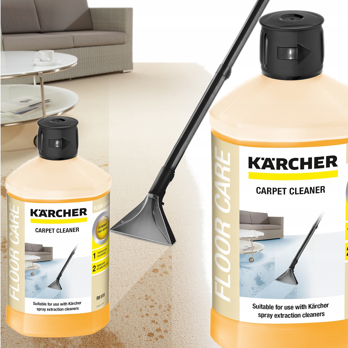 Środek PŁYN do czyszczenia dywanów KARCHER RM 519 8276604362 