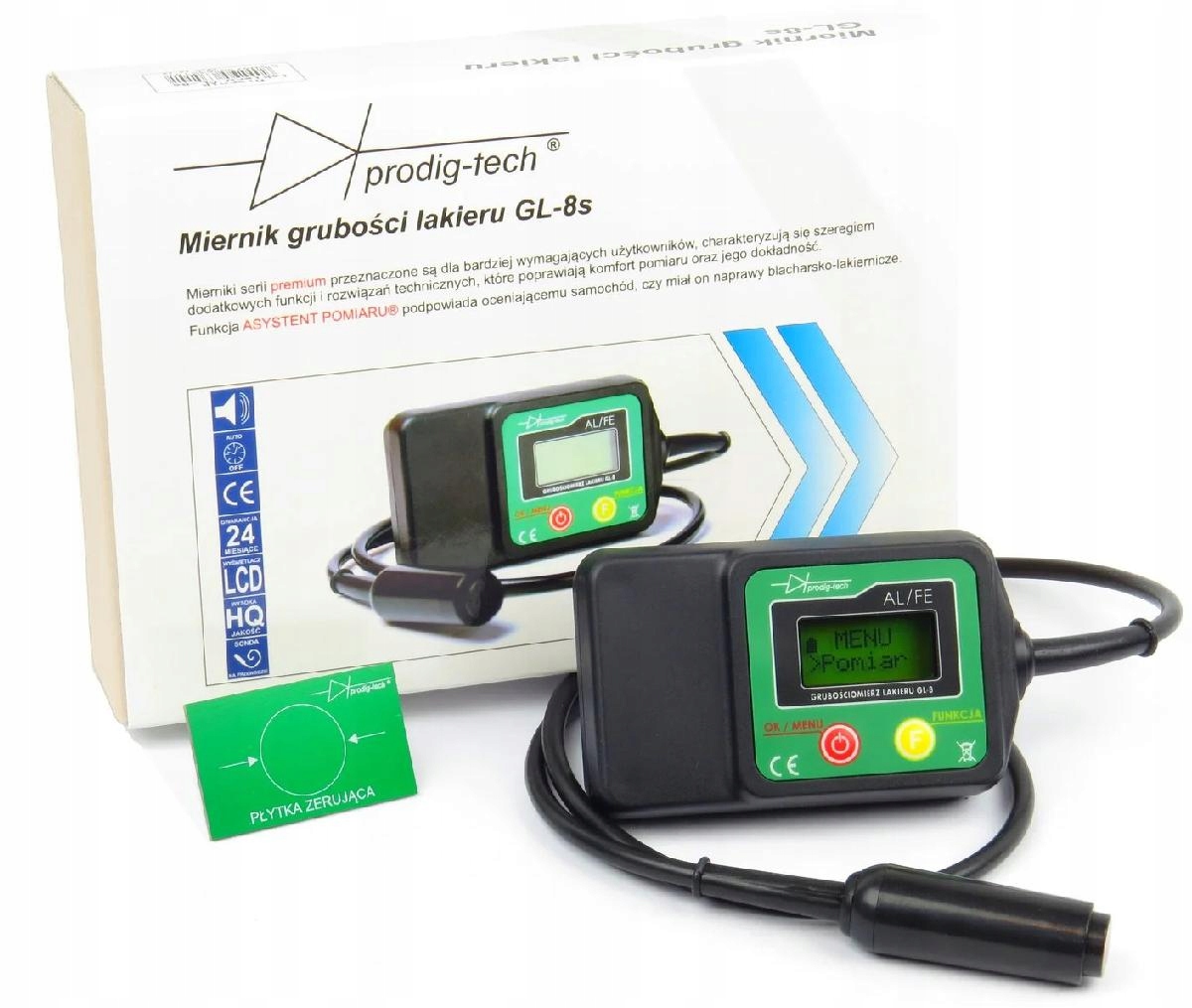 ТОВЩИНОМІР ПОКРИТТЯ GL-8S FE & AL