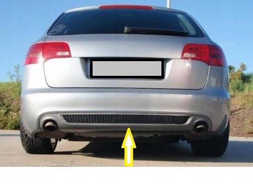 AUDI A6 C6 AVANT ДИФУЗОР ЗАД. ТОПИ ДИЗАЙН 2002-08