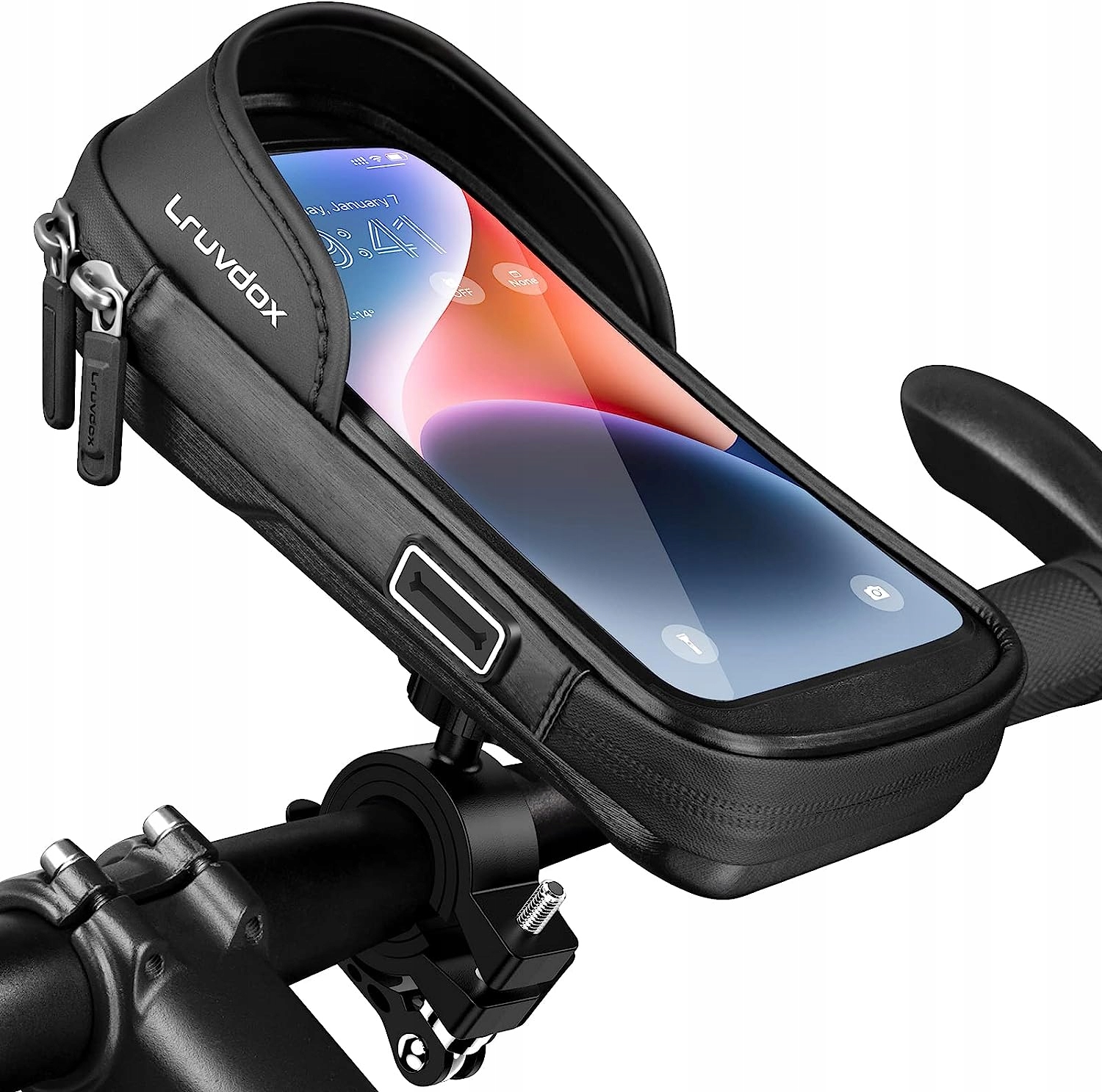 Lruvdox Etui Sakwa na rower uchwyt Wodoodporna 5,5