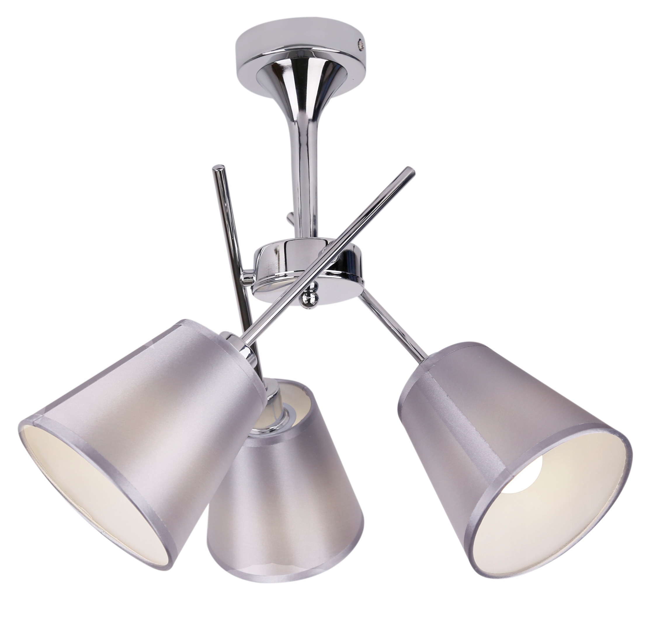 Trojbodová závesná lampa chróm 3X40W E14 Vox 33-70623 Candellux