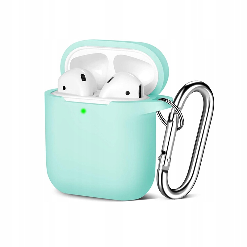 NOWE SILIKONOWE ETUI CASE DLA AIRPODS 1 I 2 GENERACJI CIENKIE NIE POGRUBIA!