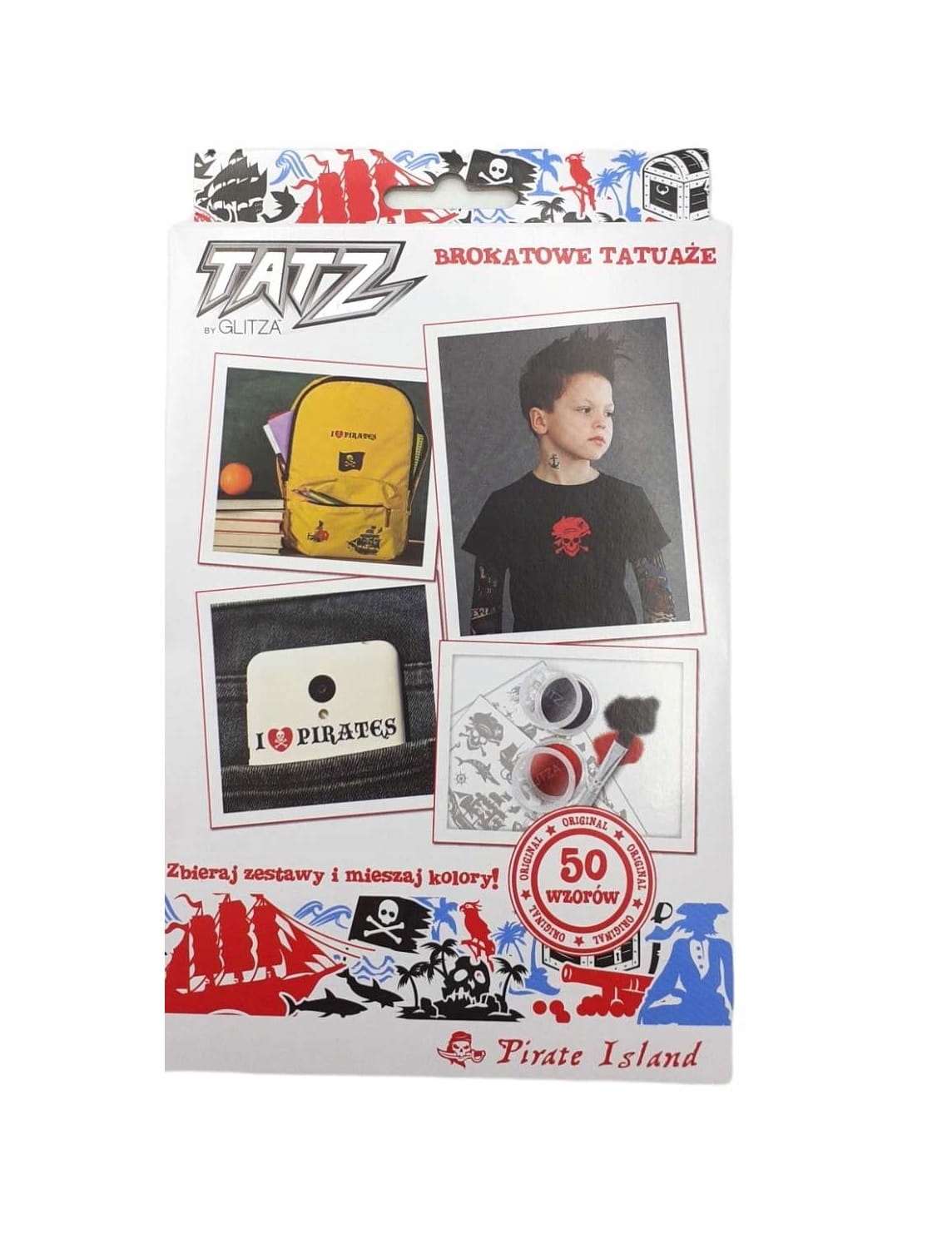 

Tatz Brokatowe tatuaże Pirate Island 50 wzorów