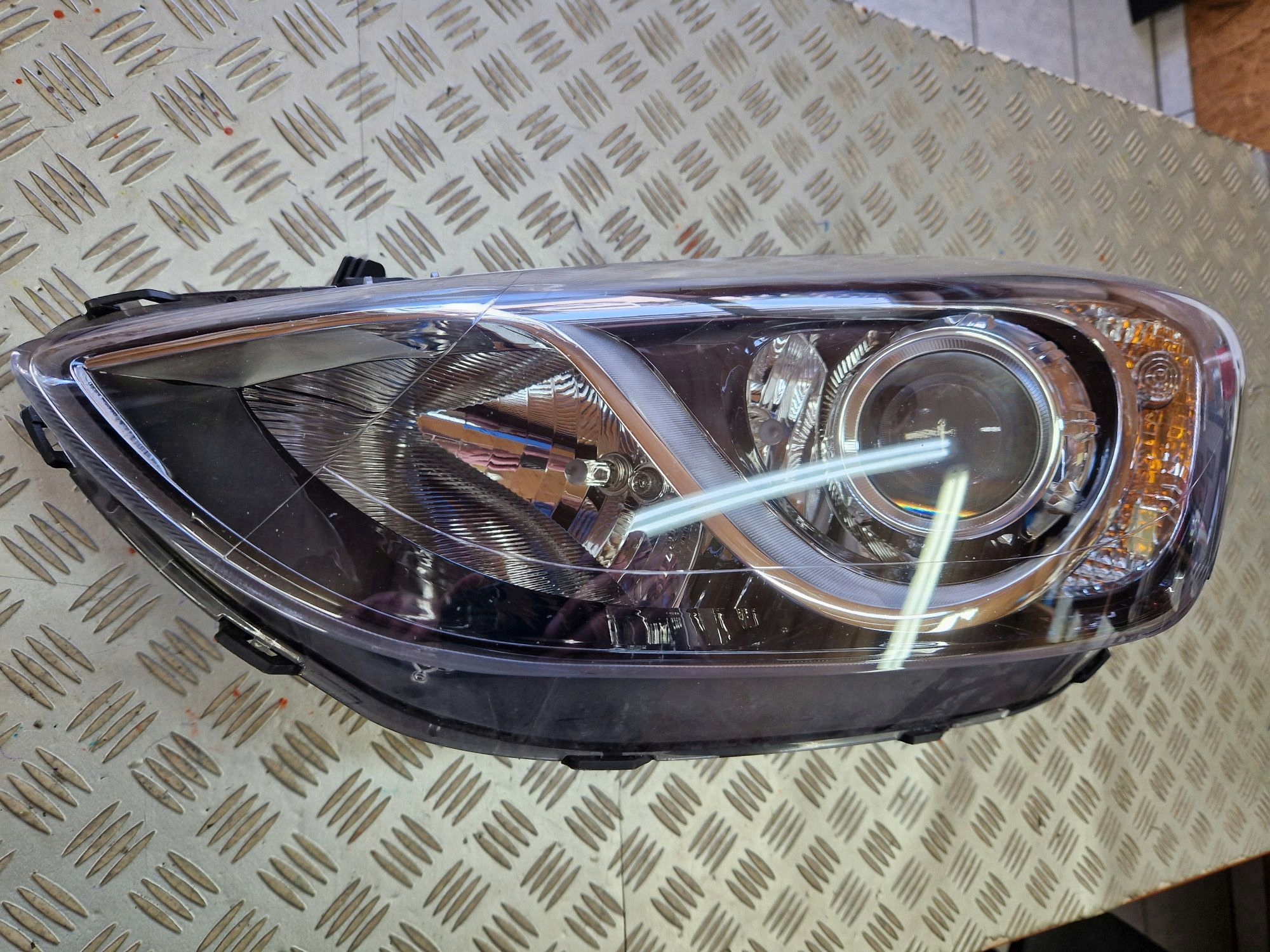 light left front lens HYUNDAI I30 II 2012R->
