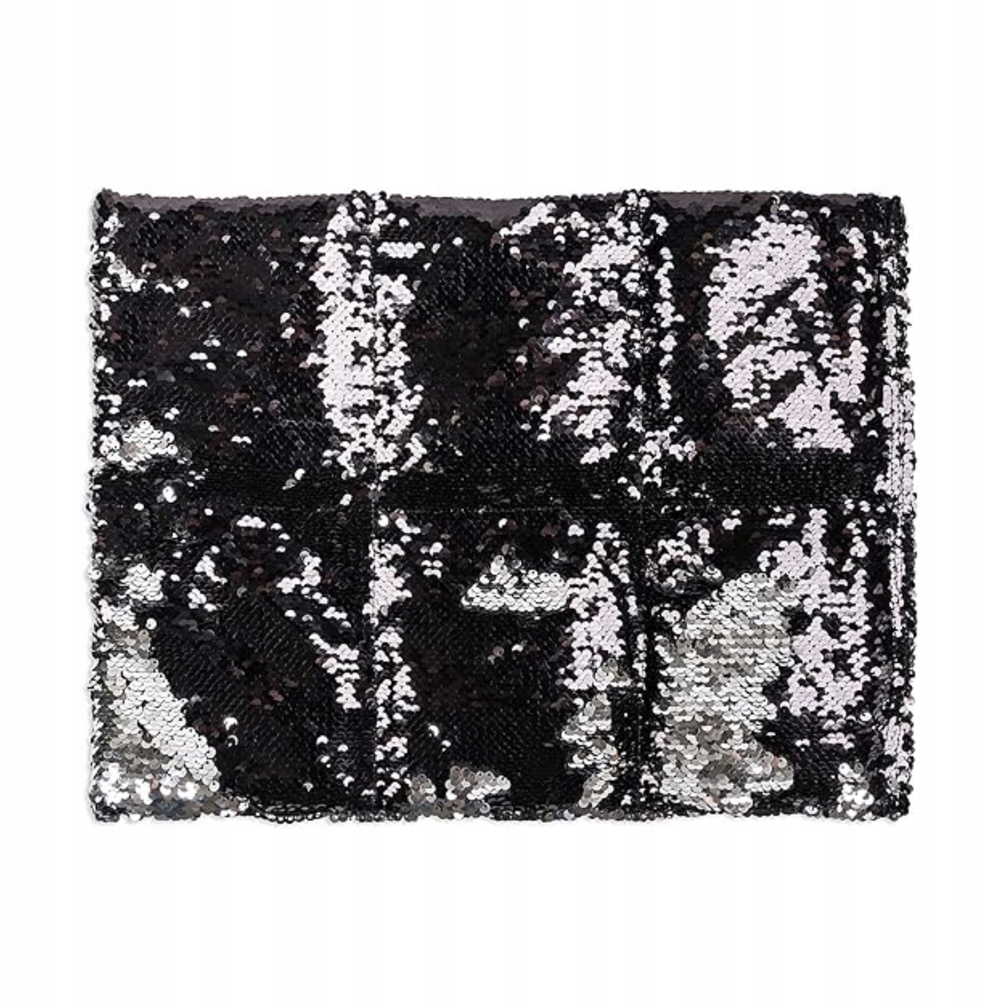 Poduszka obciążeniowa, Odstresowująca, Adhd, Autyzm, 2kg, Czarno-srebrna