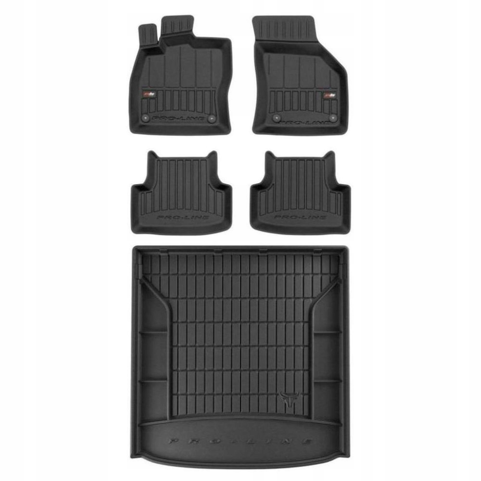 Gumová sada 3D koberčekov a rohoží Volkswagen Golf VII 2012-2020