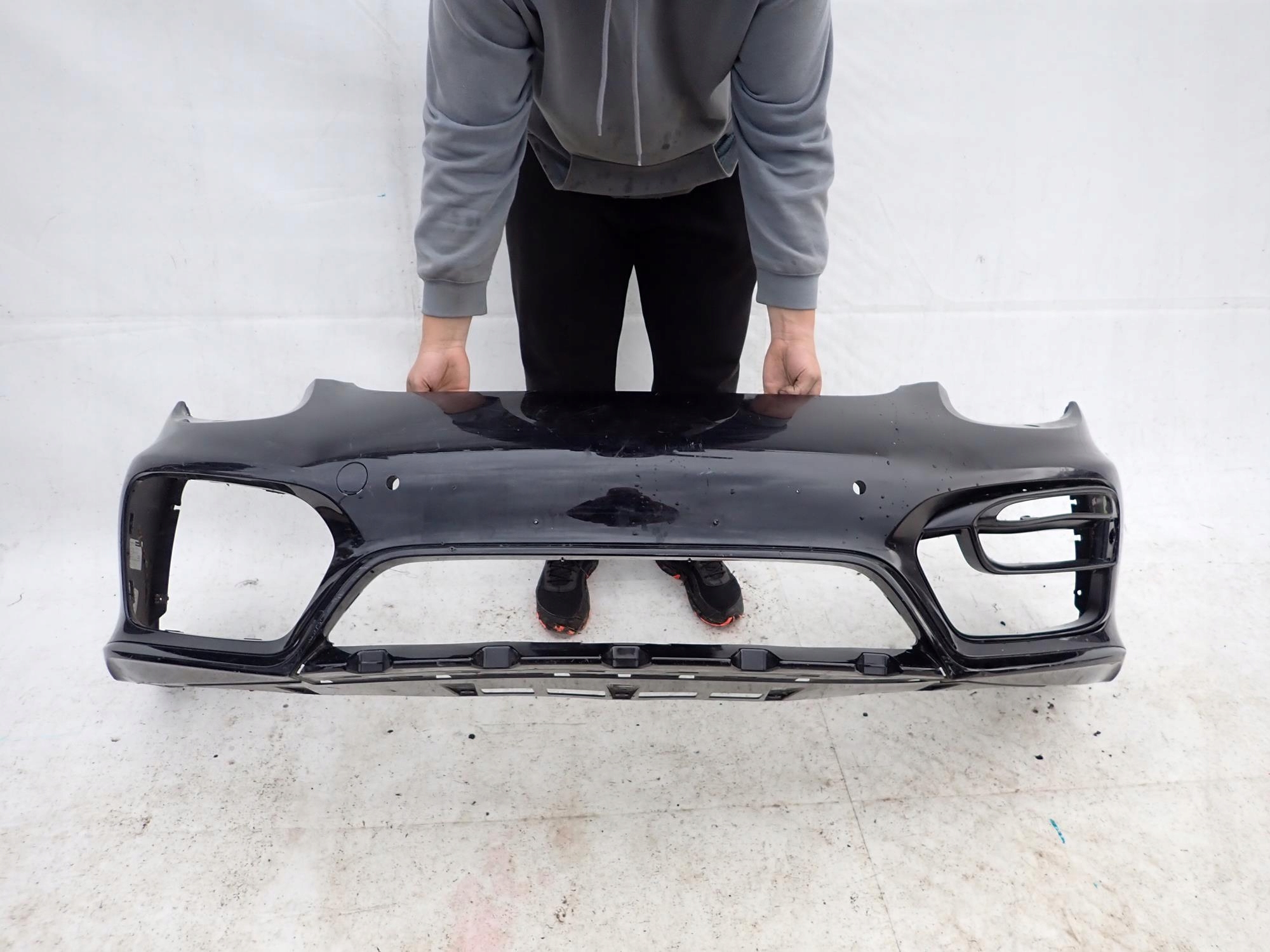 PORSCHE CAYMAN II 2 981C GTS 14-15 bumper front front washer PDC