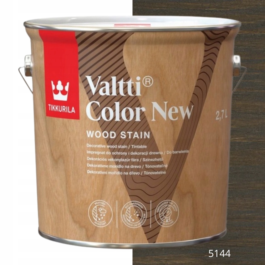 Tikkurila Impregnační Přípravek Valtti Color New 2,7 L, Barva 5144