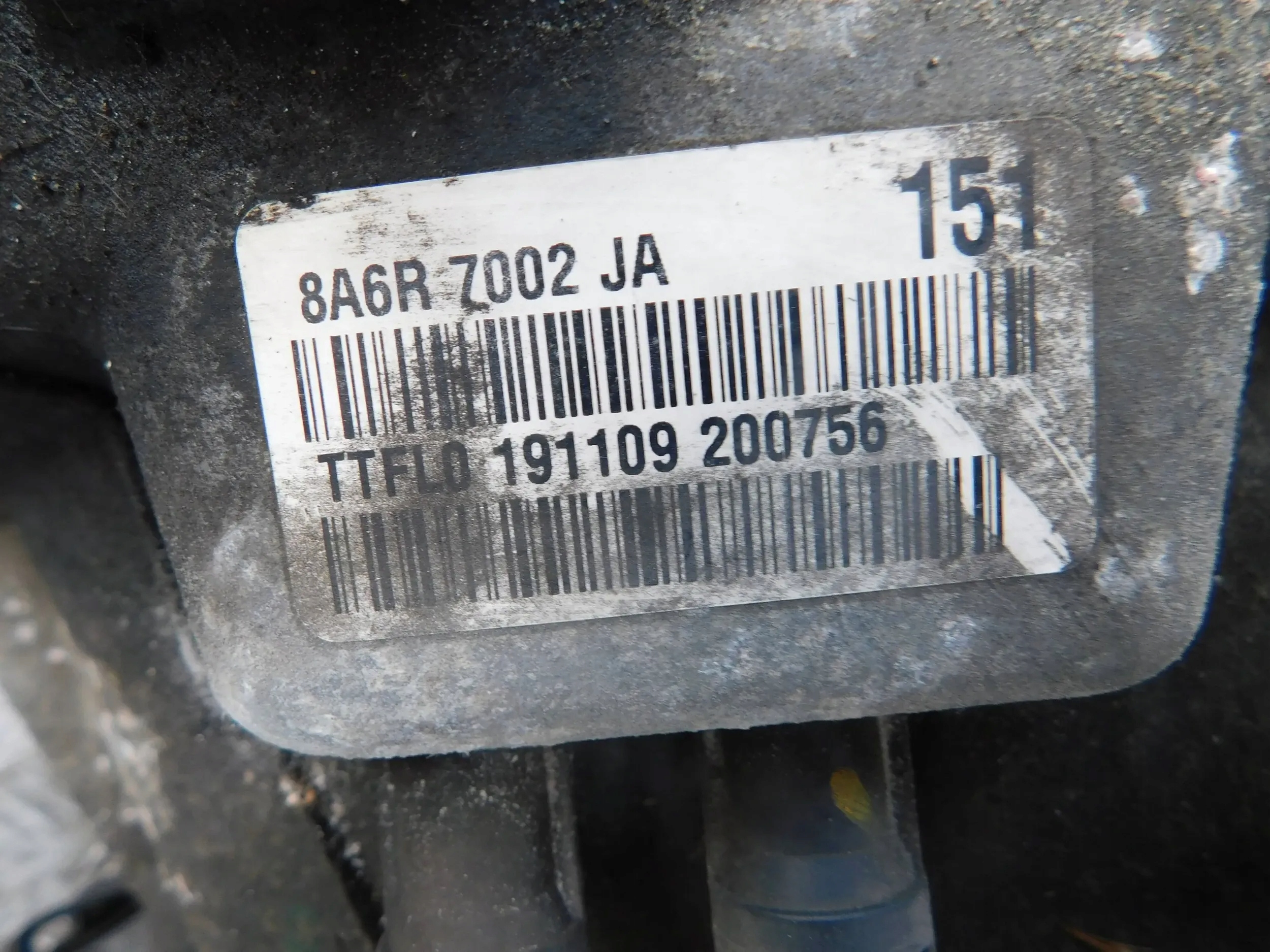 CAMBIO 8A6R7002JA FORD FIESTA MK7 1.4 16V