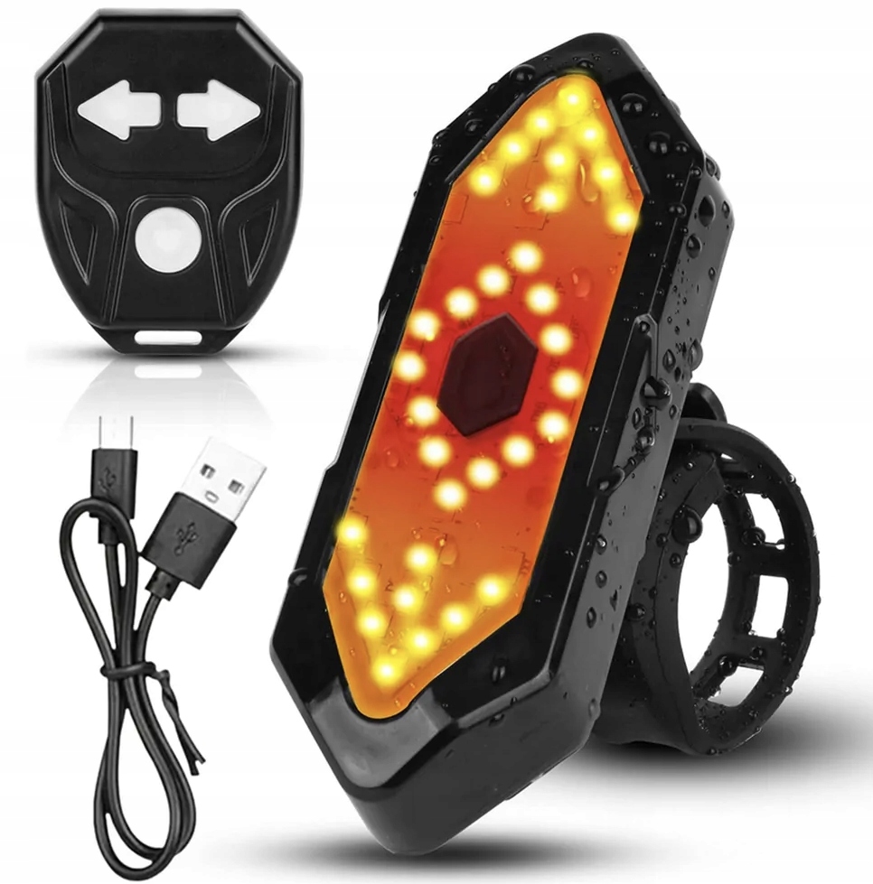 Kierunkowskaz Do Roweru Hulajnogi Led Usb Pilot Sygnalizuj Jak Pro!