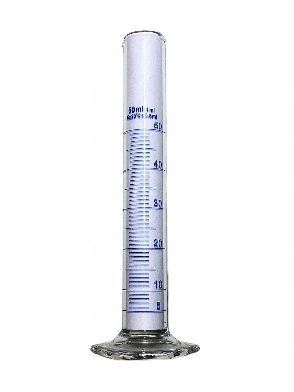 Cylinder miarowy szklany 50 ml