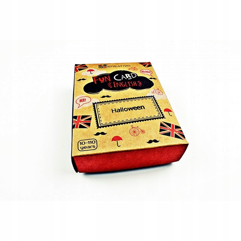 FUN CARD ENGLISH Halloween CREATIVO