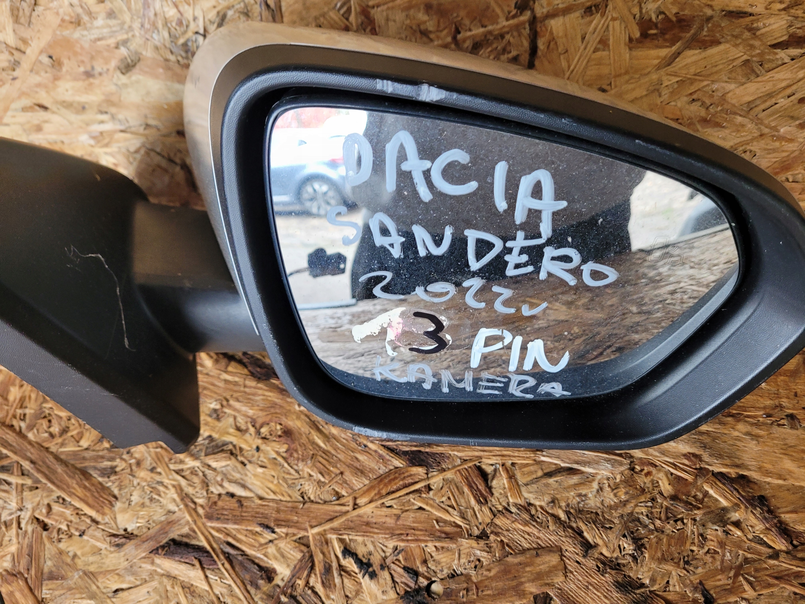 mirror exterior right DACIA SANDERO JOGGER 13 PIN KAMERA