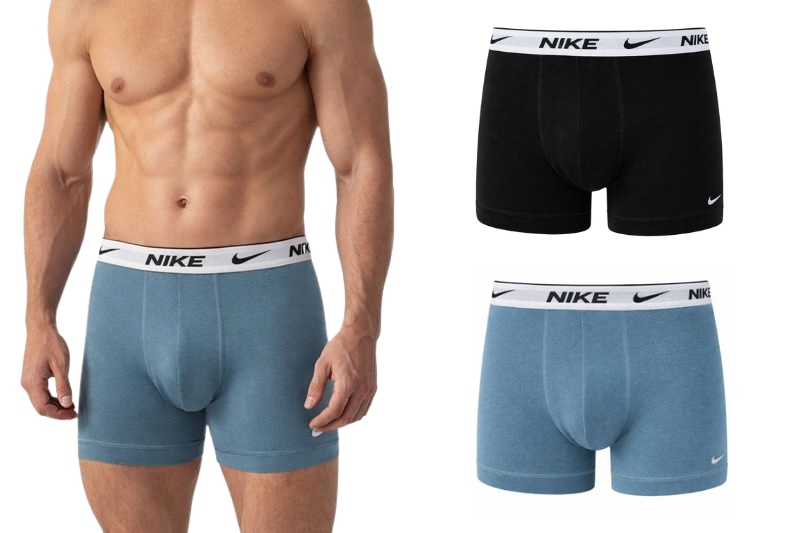 Boxerky Slipy Spodní prádlo Nike Underwear Dri-FIT Everyday Trunks 2Pak XL