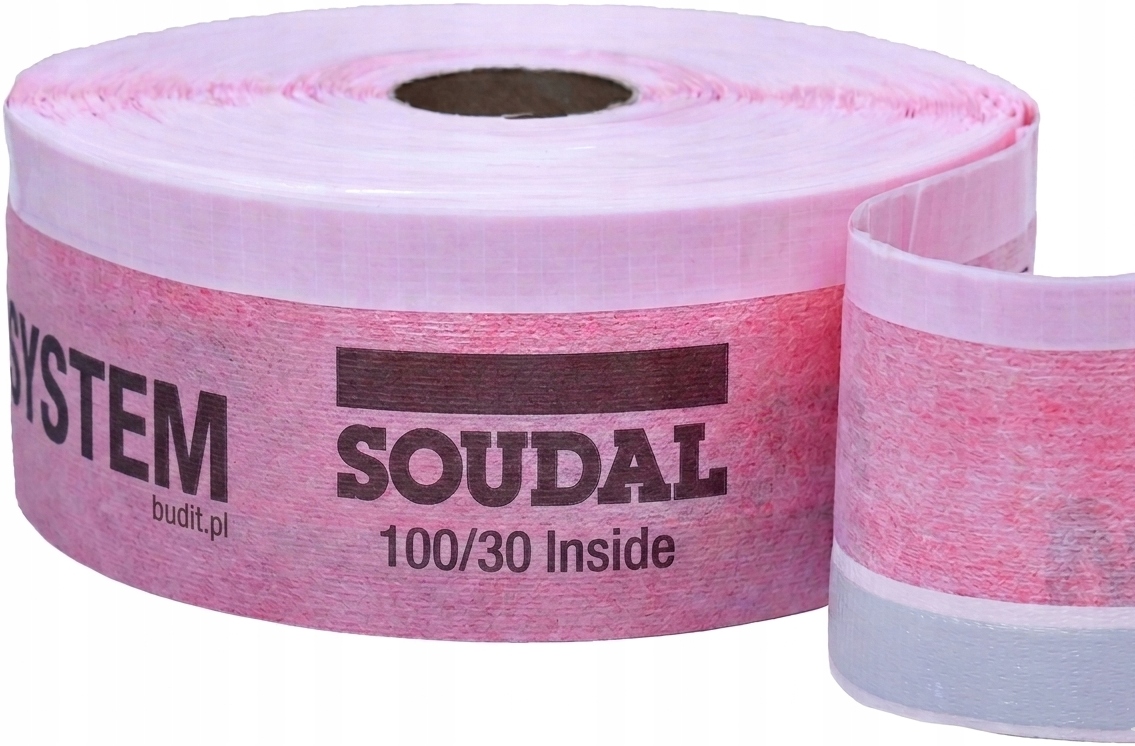 Páska Sws Soudal Vnitřní pro okna 100 mm/30 m