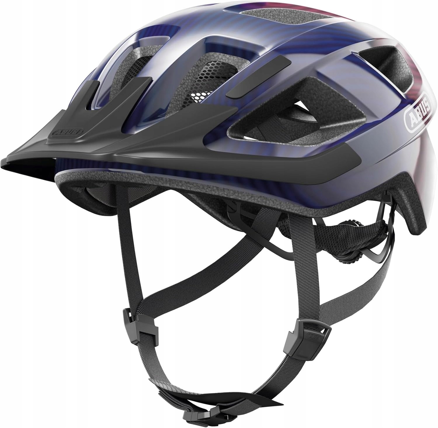 Kask Abus Aduro 3.0 S 51-55 cm purple waves
