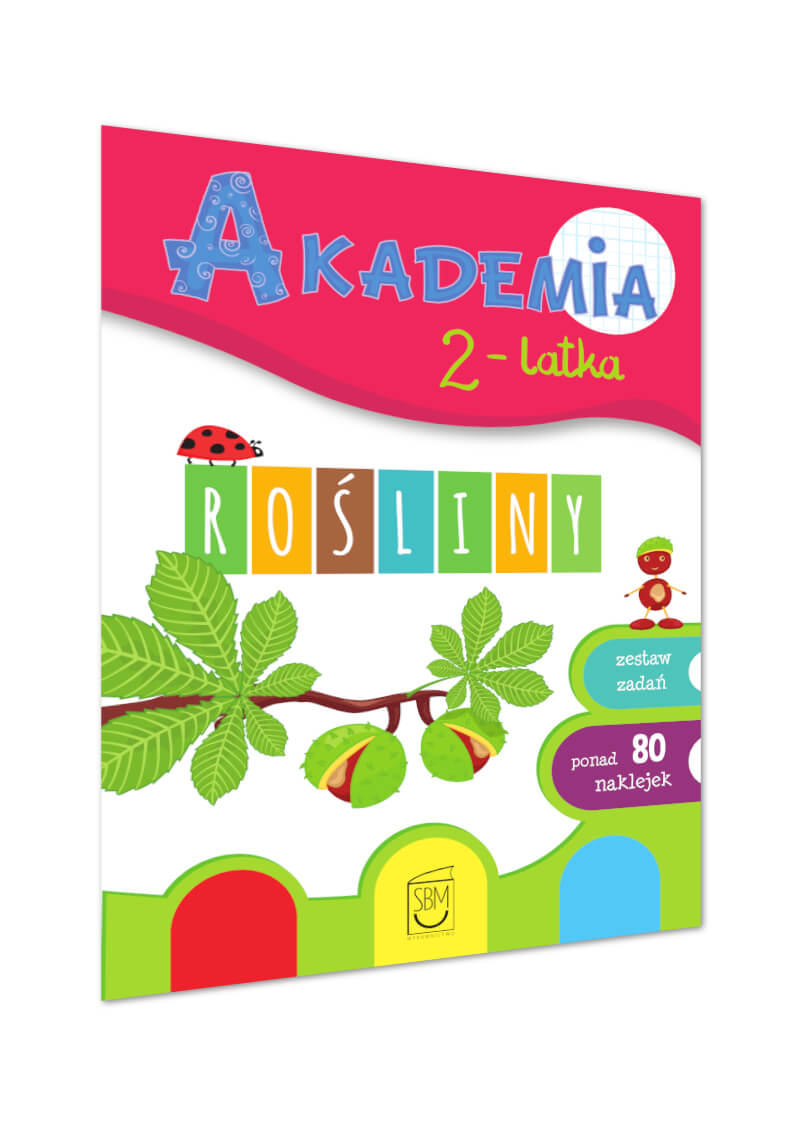

Akademia 2-LATKA Rośliny, Ponad 80 Naklejek