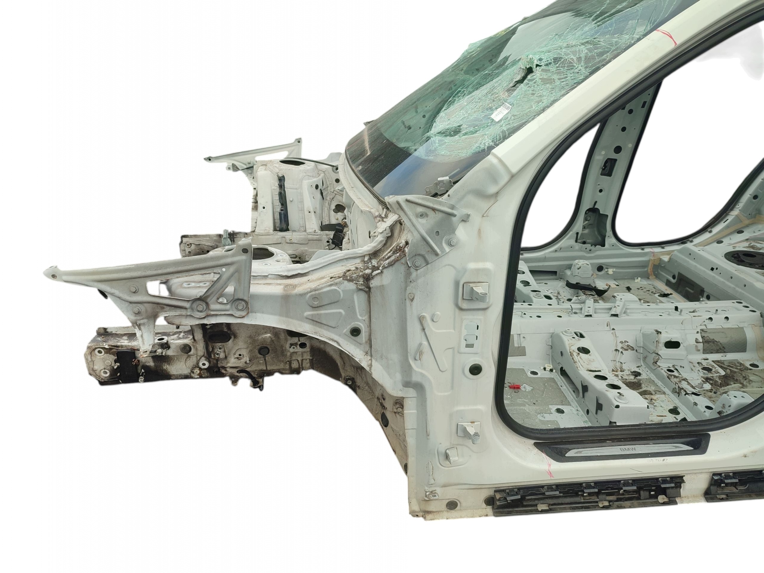 quarter left BMW X1 F48 (2015-2019) code LAKIERU ALPINWEISS III (300)