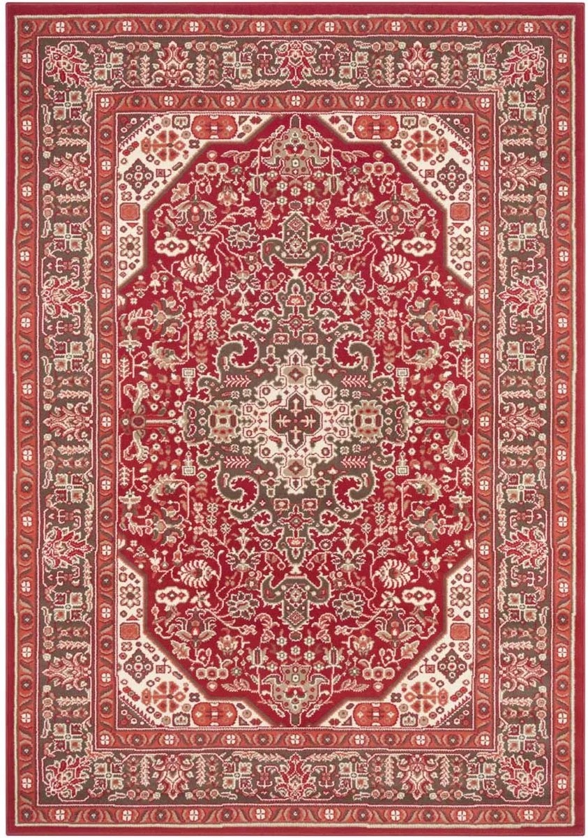 Koberec do obývacího pokoje 160x230 cm, tradiční klasický vzor s měkkým vlasem