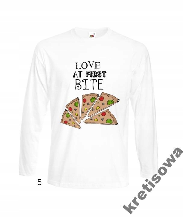 

Bluzka Męska Dla Miłośników Pizzy Pizza Rozmiary
