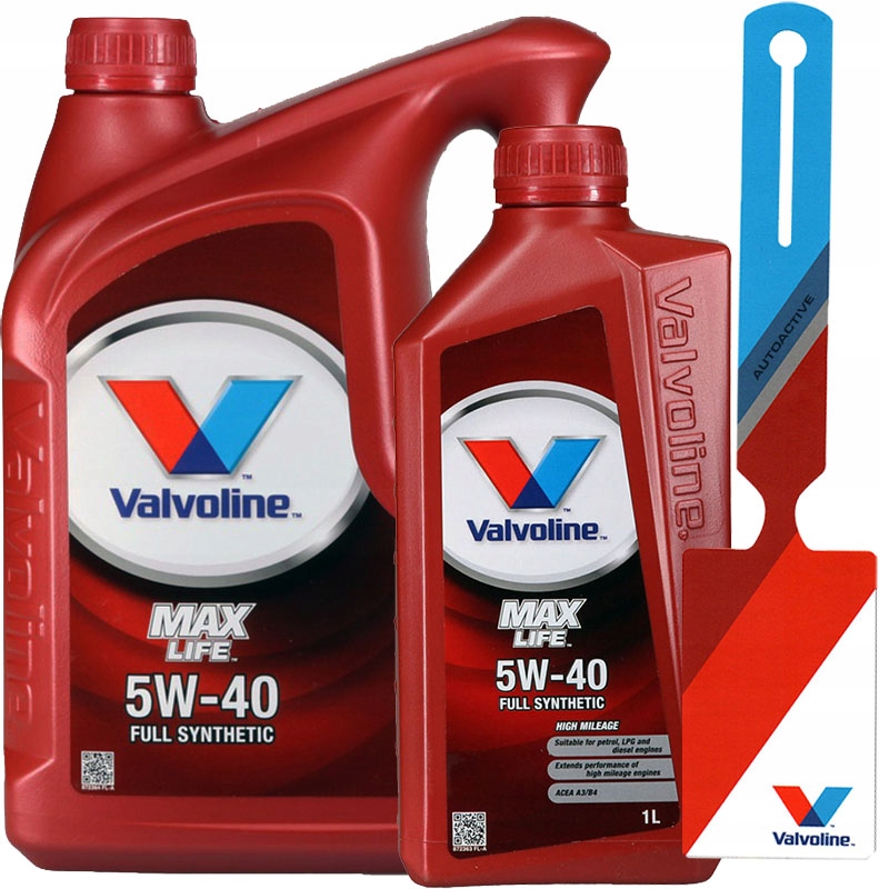 Valvoline Maxlife 5W40 Olej Silnikowy 5W-40 5L