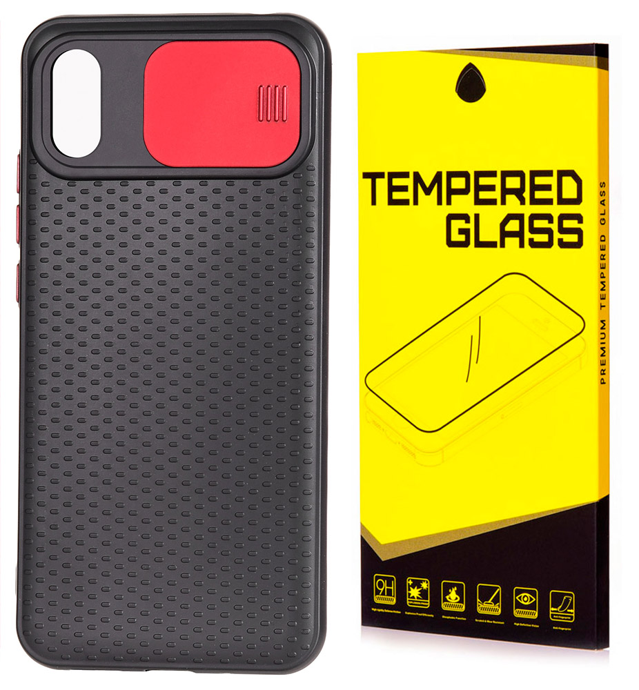 

Etui z Osłoną na Aparat Do Xiaomi Redmi 9A Szkło