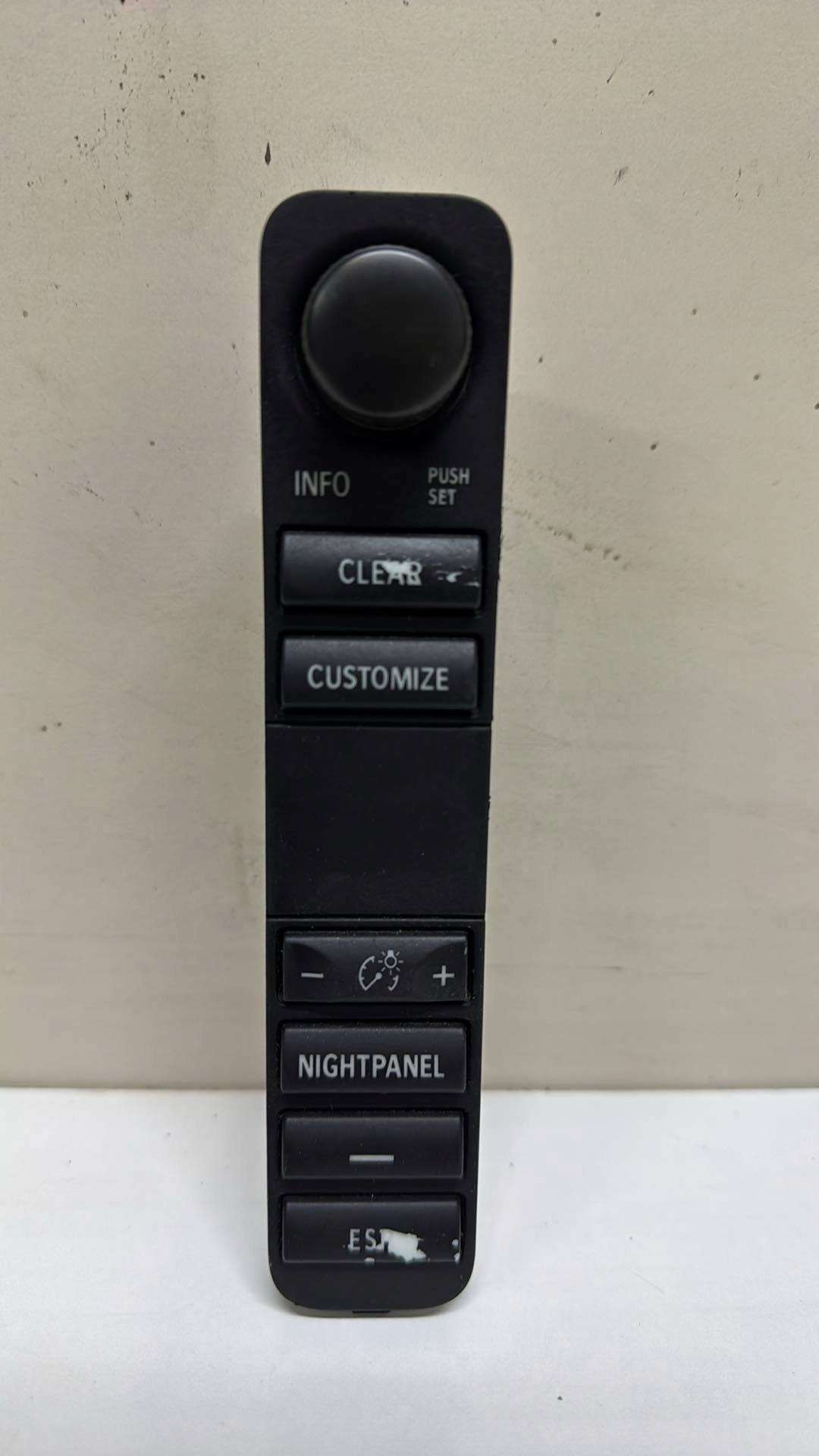PANEL Bouton ESP TEMPOMAT SAAB 93 9-3 2002-2007 12792588 NIGHTPANEL