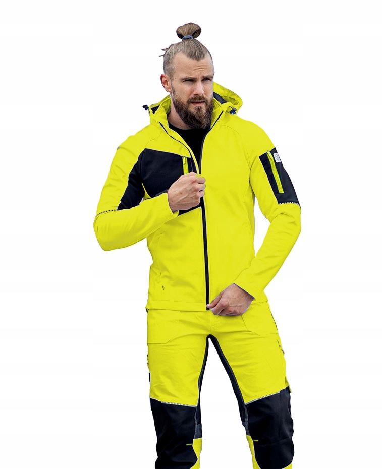 Softshellová bunda s kapucí Elastická pánská Slim Ardon Cityconic S