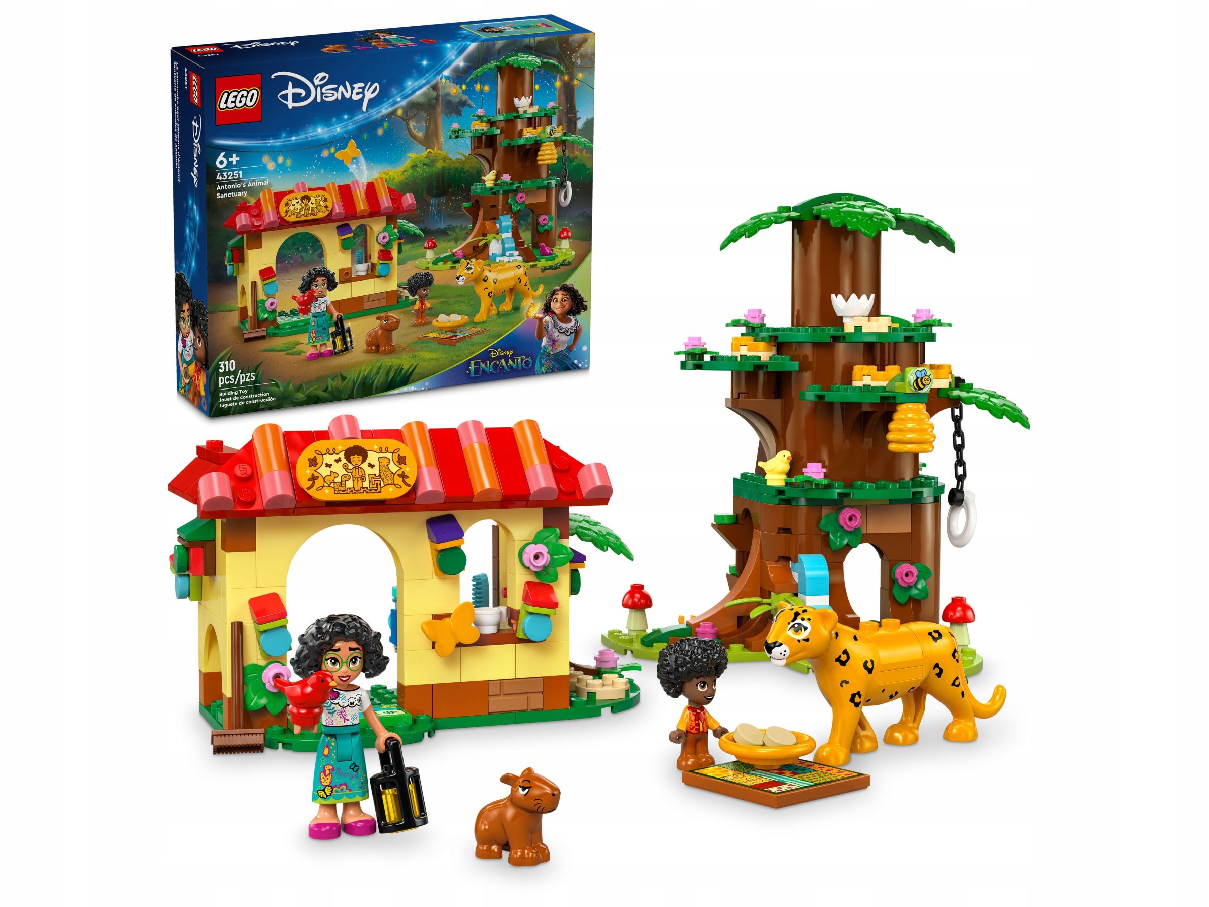 stavebnice Lego Disney 43251 Zvířecí rezervace Antonia