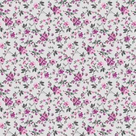 CERATA OBRUS na metry kwiaty łączka szer.140x100