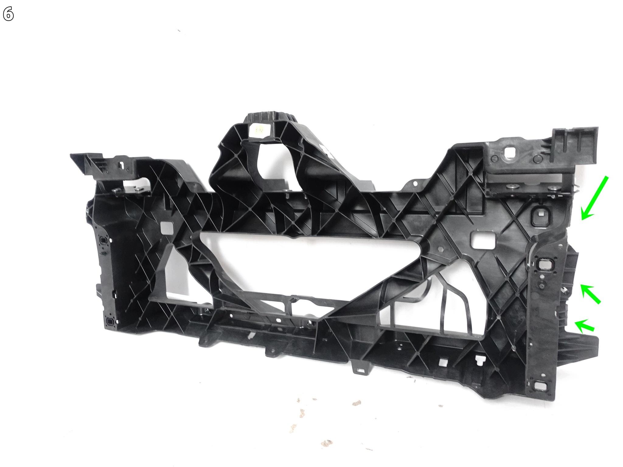 SKODA ELROQ 5LB 25- front panel, wall console front