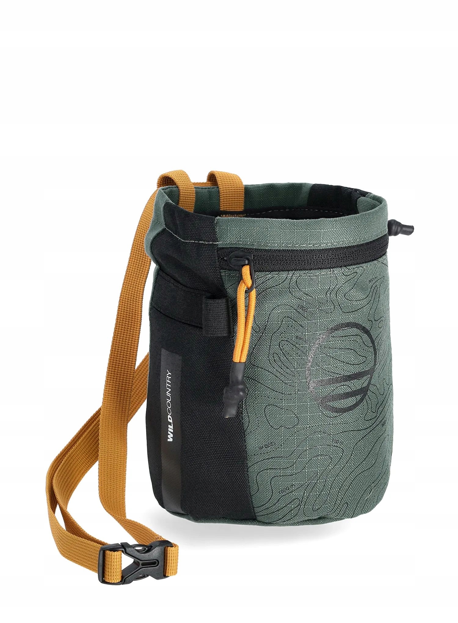 Woreczek na magnezję Wild Country Movement Chalkbag black/marsh
