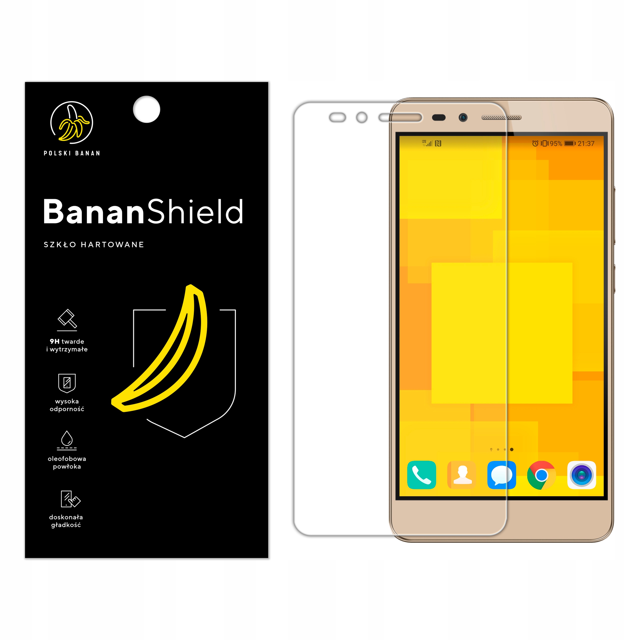 

Szkło Hartowane Polski Banan 9H do Huawei Honor 5X