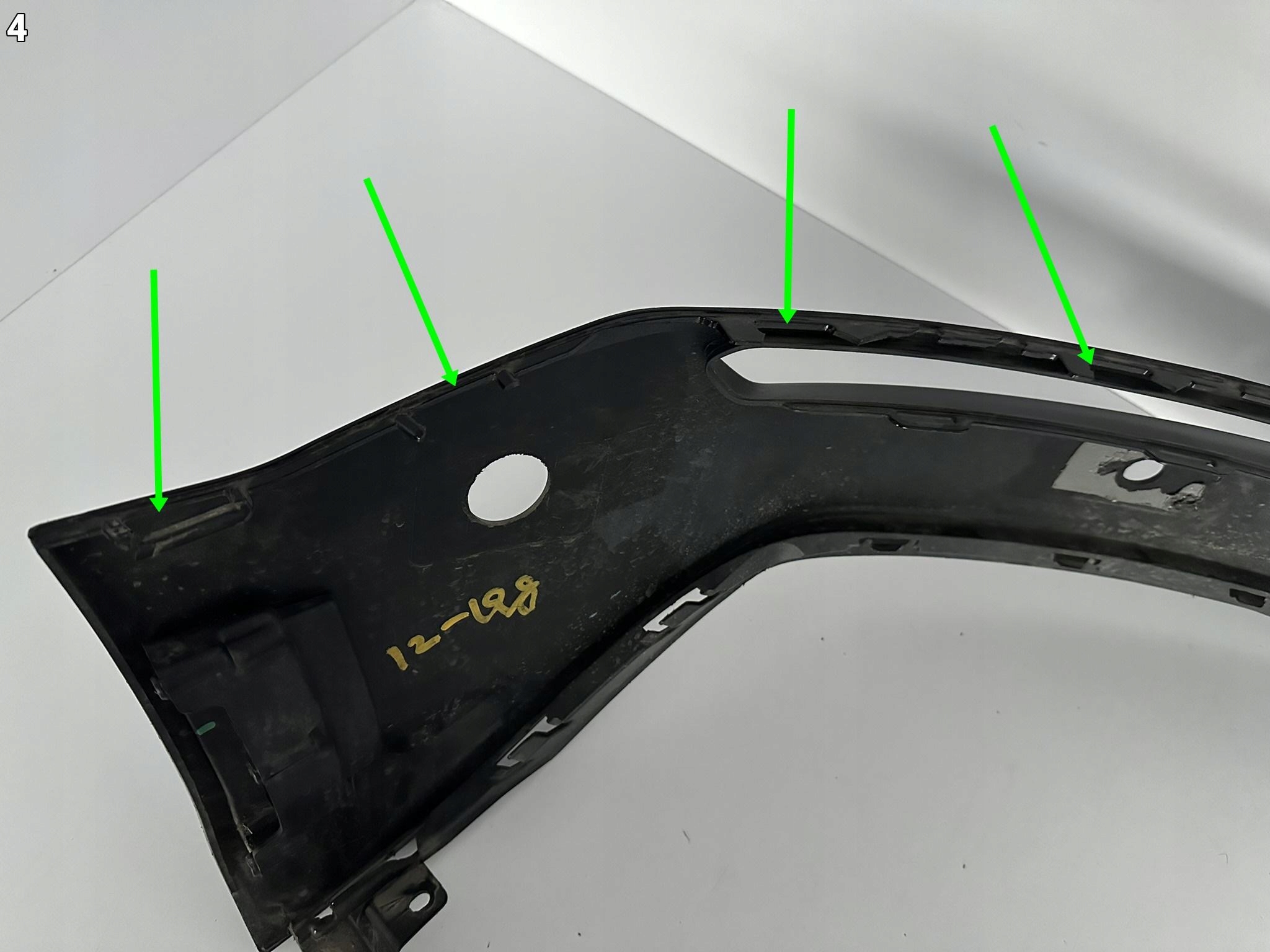 LAMBORGHINI URUS 4ML bumper SPOILER cap accessories rear part