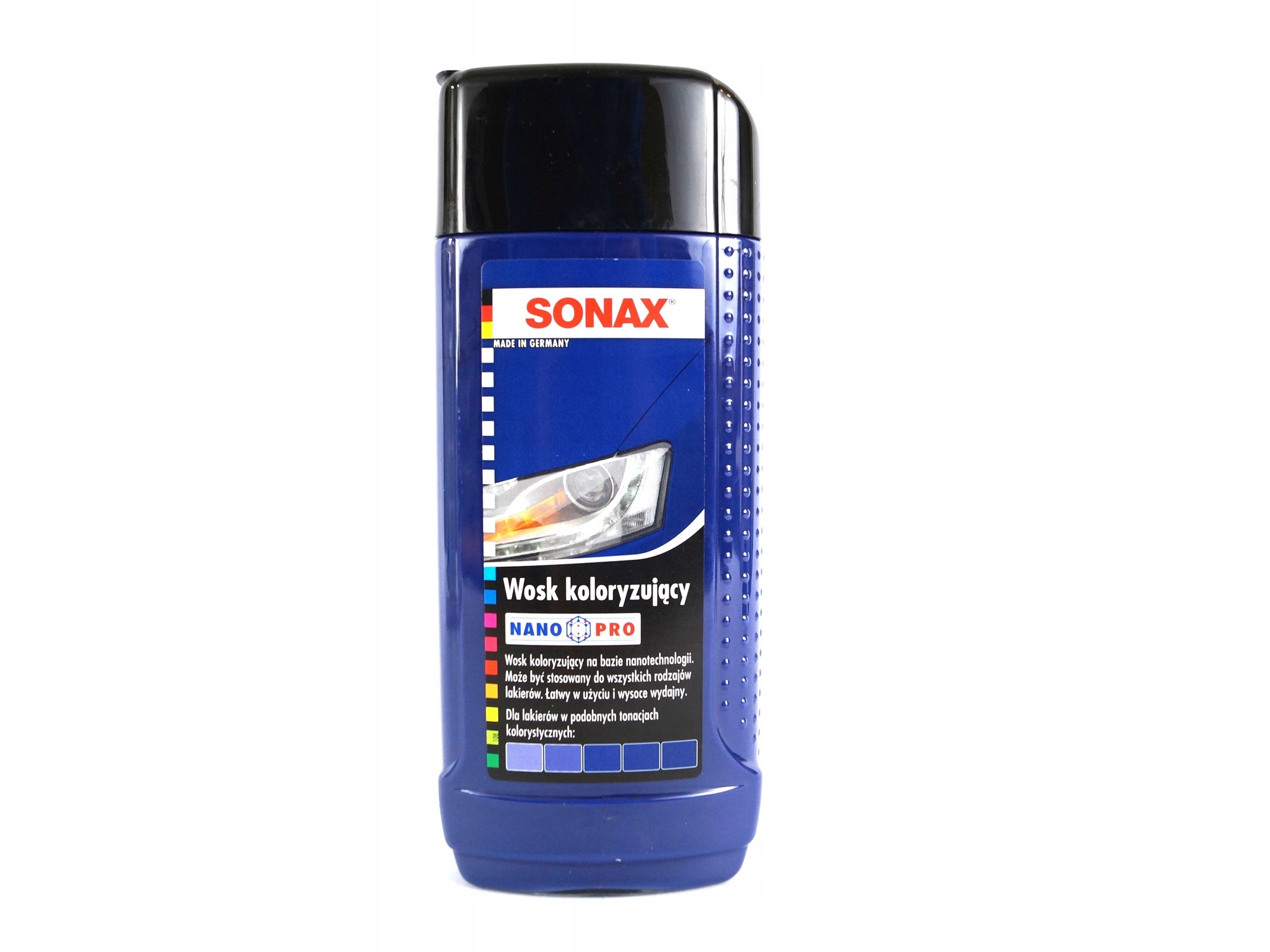 

Sonax Wosk koloryzujący niebieski / granatowy
