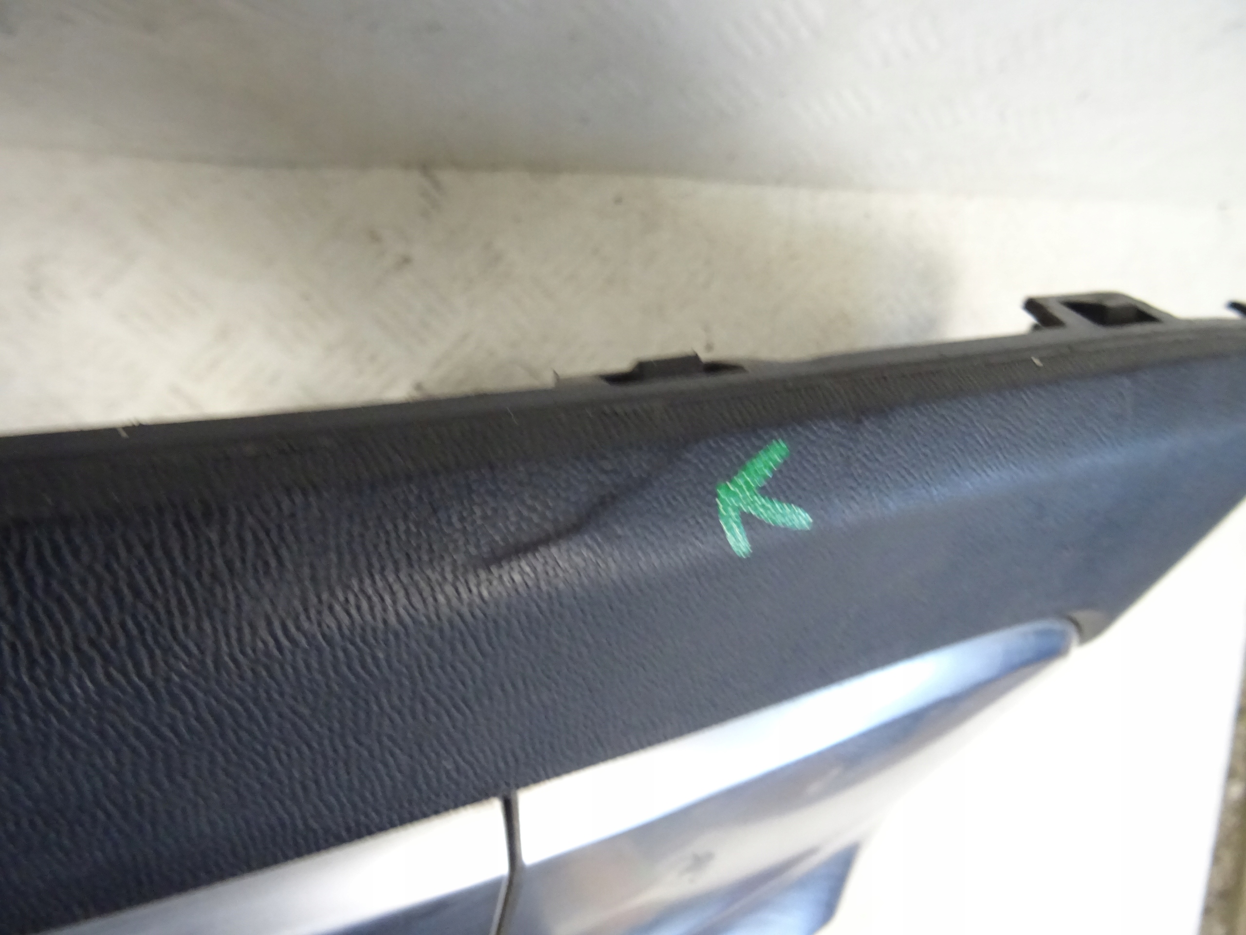 MERCEDES GLA 156 spoiler diffuser of a bumper rear part rear