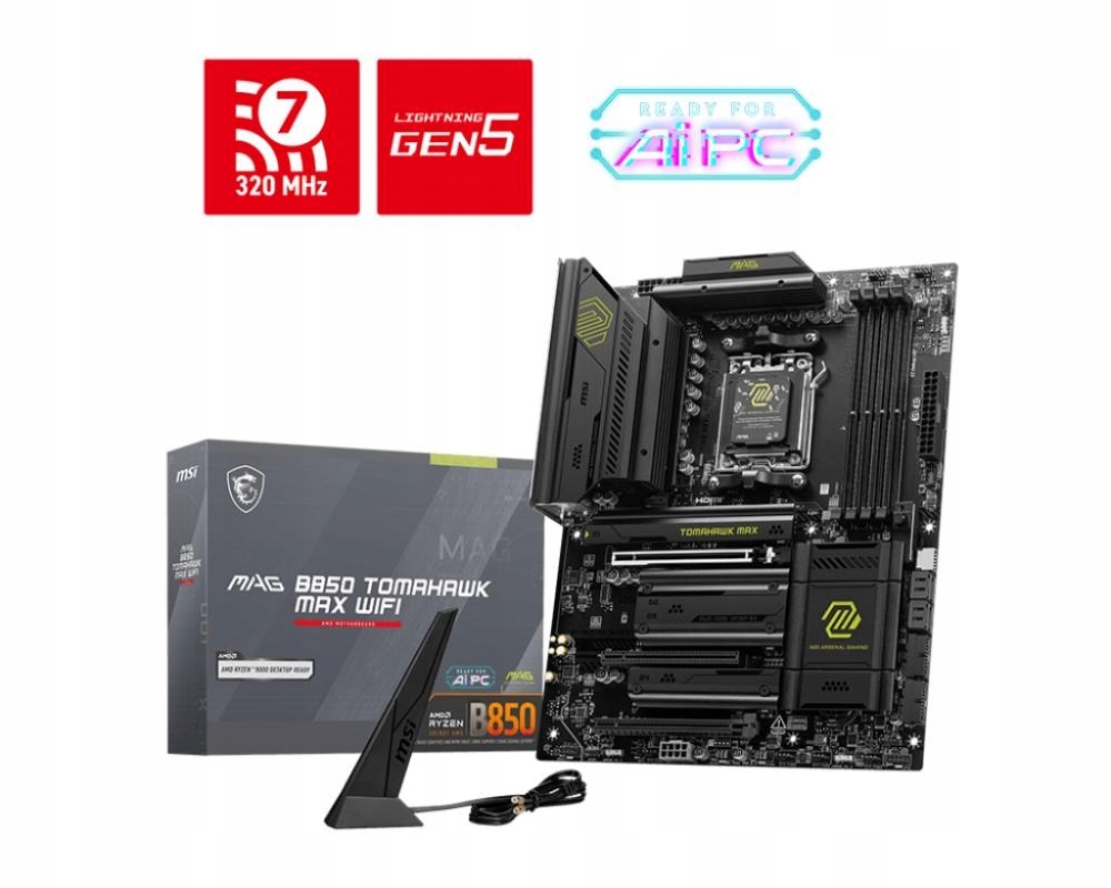 Msi Mag B850 Tomahawk Max Wifi/ AM5/ Atx Mag B850 Tomahawk Max Wifi