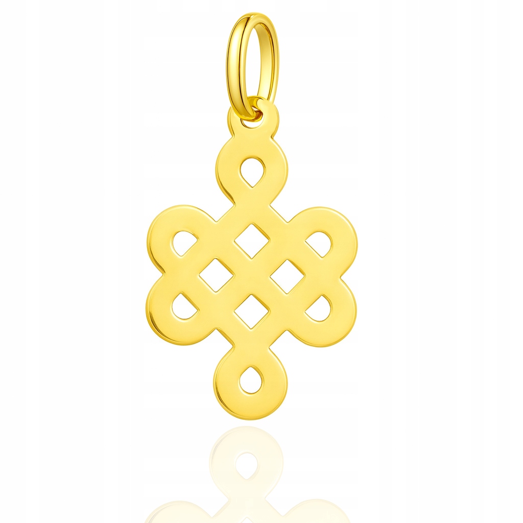 Zlatý přívěsek Znak dlouhověkosti Shiatsu Au585 (14K)