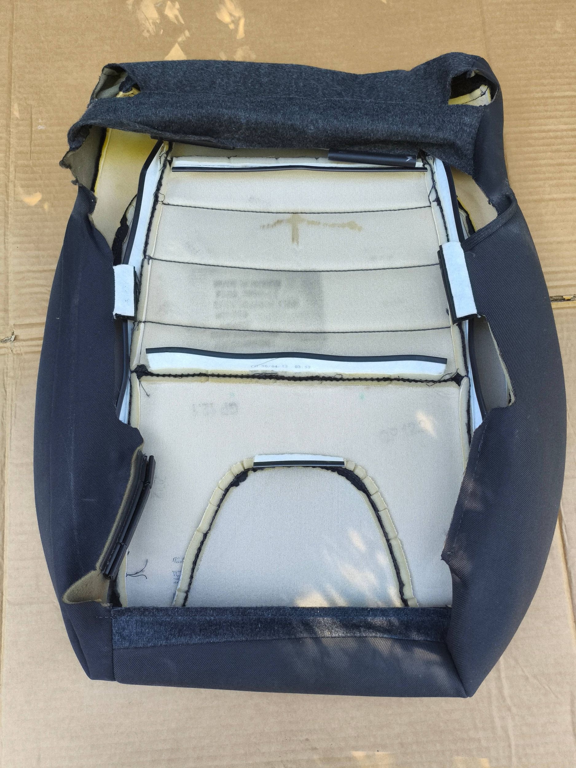 side upholstery siedziska seat driver´s left front Ford Kuga MK2