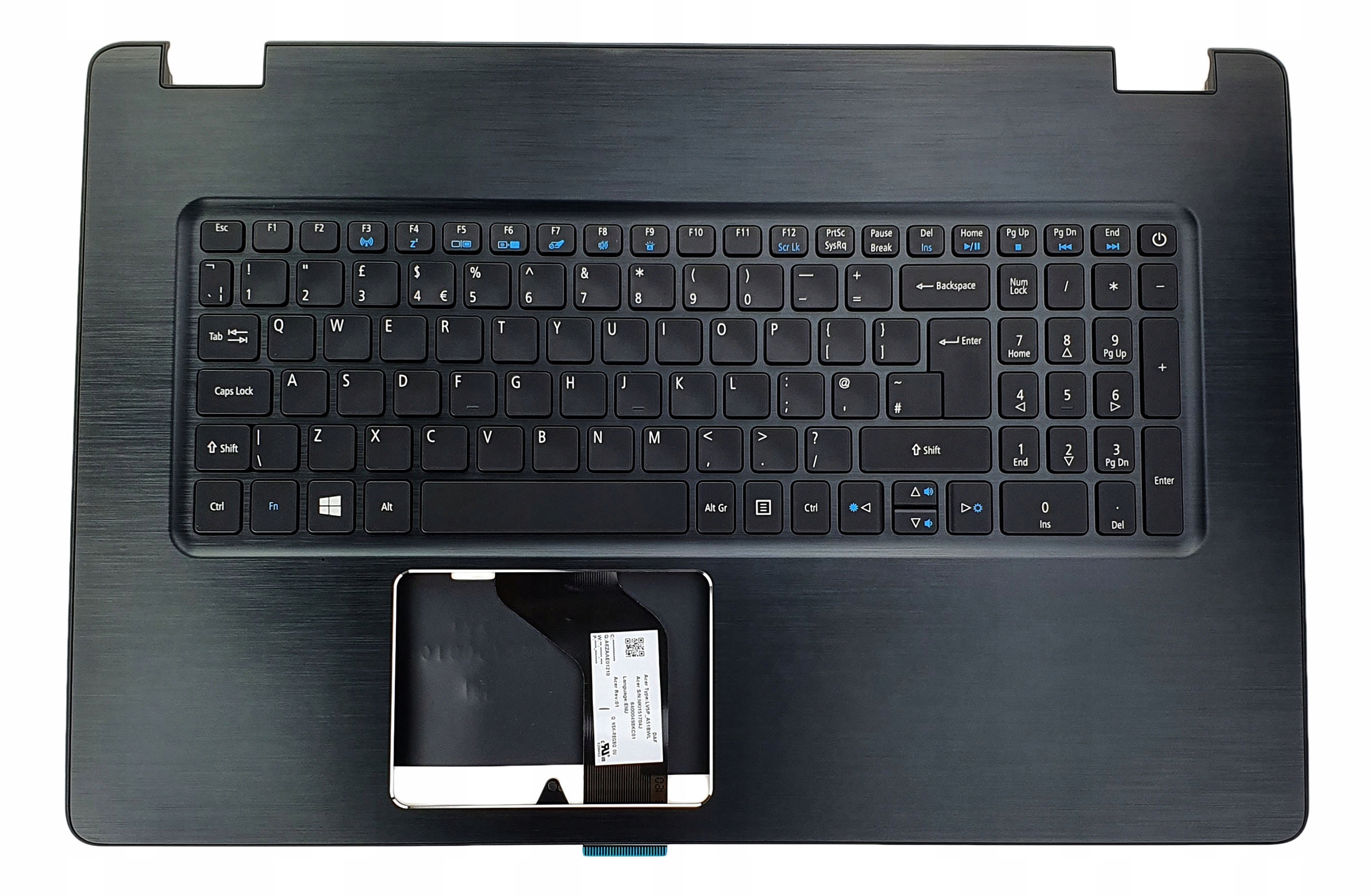 Nová Krytka Klávesnice Acer Anglická Podsvietená