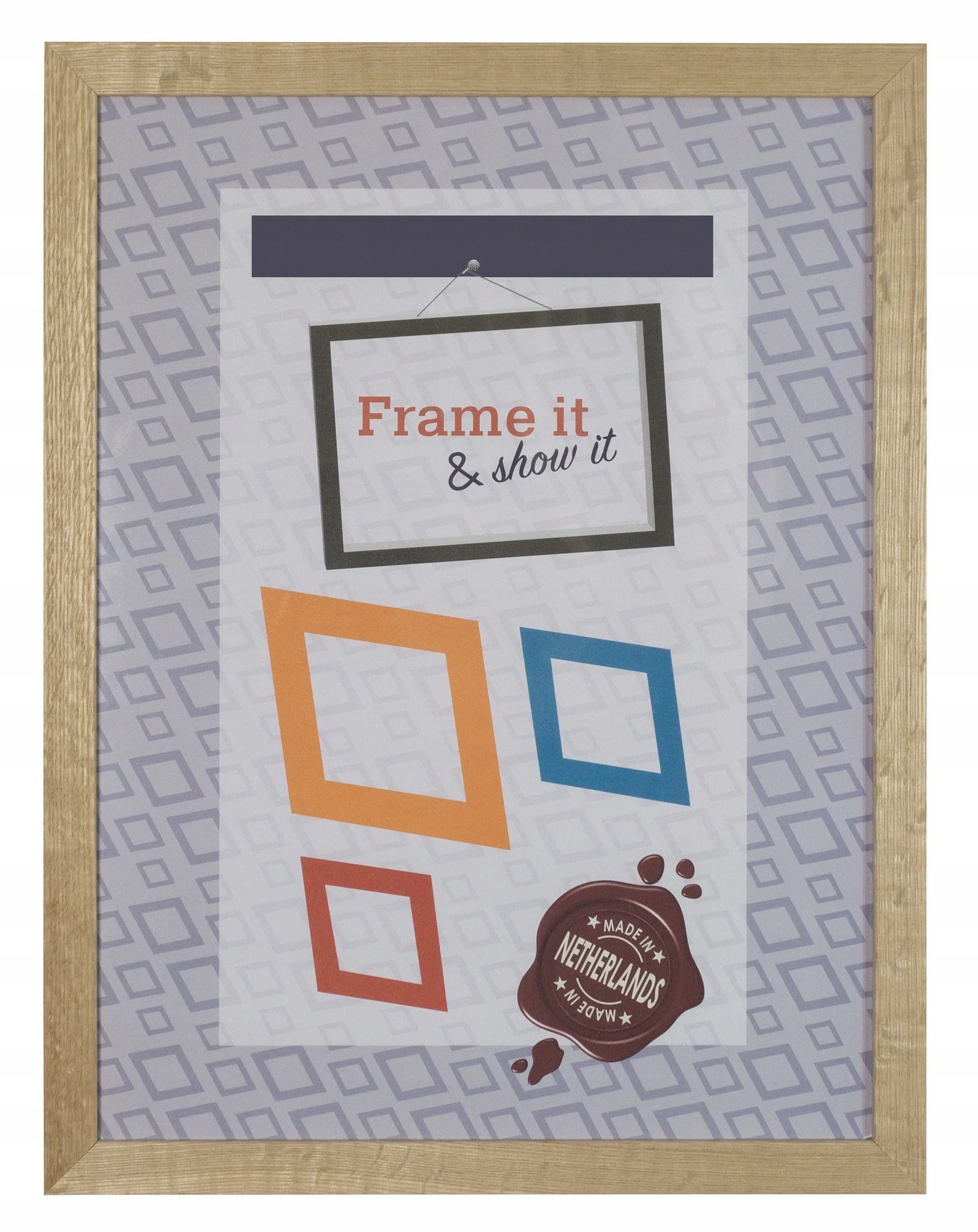 Rámeček dřevěný Gallery masivní dub 30x45 cm Poly