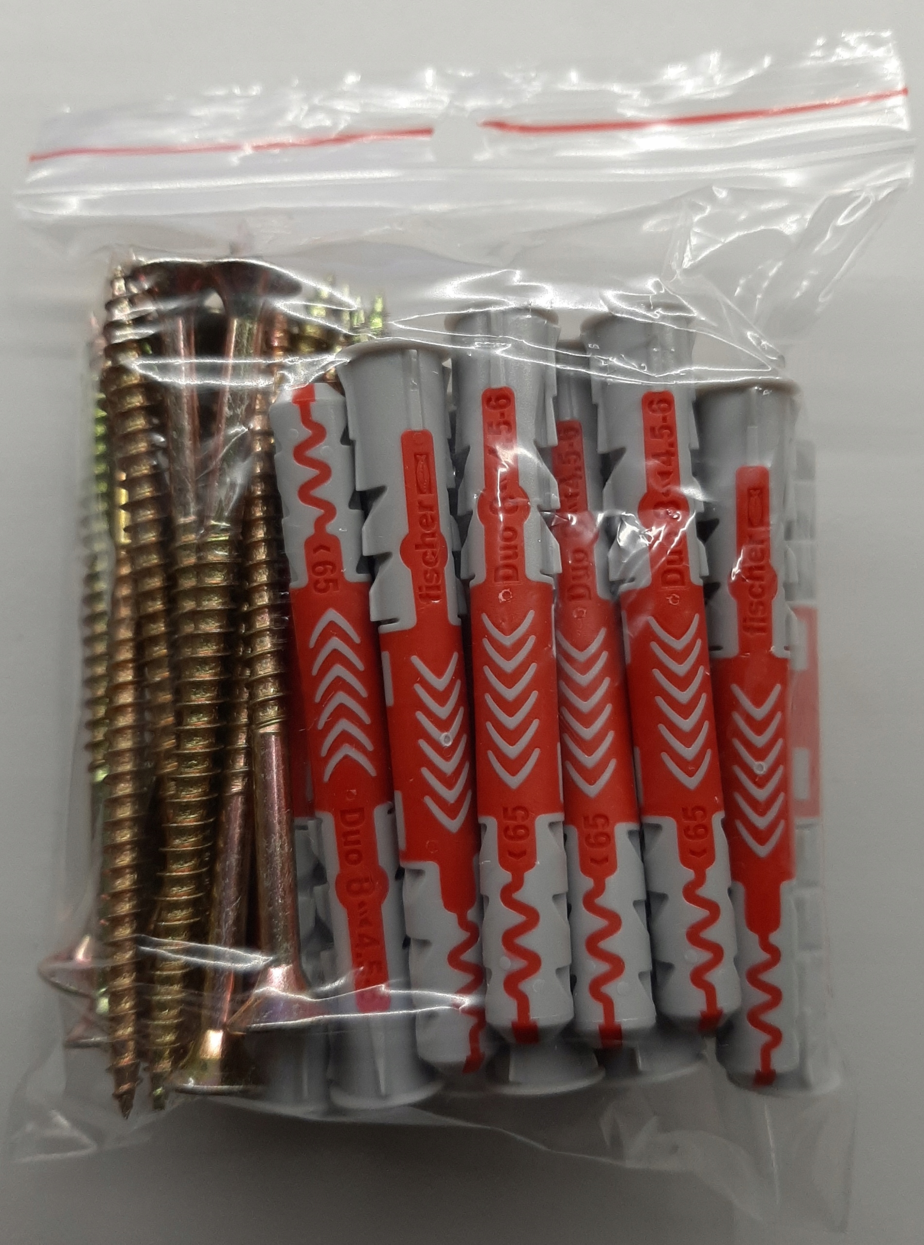 

Kołek duopower 8x65 fischer wkręty 5x80 25 sztuk