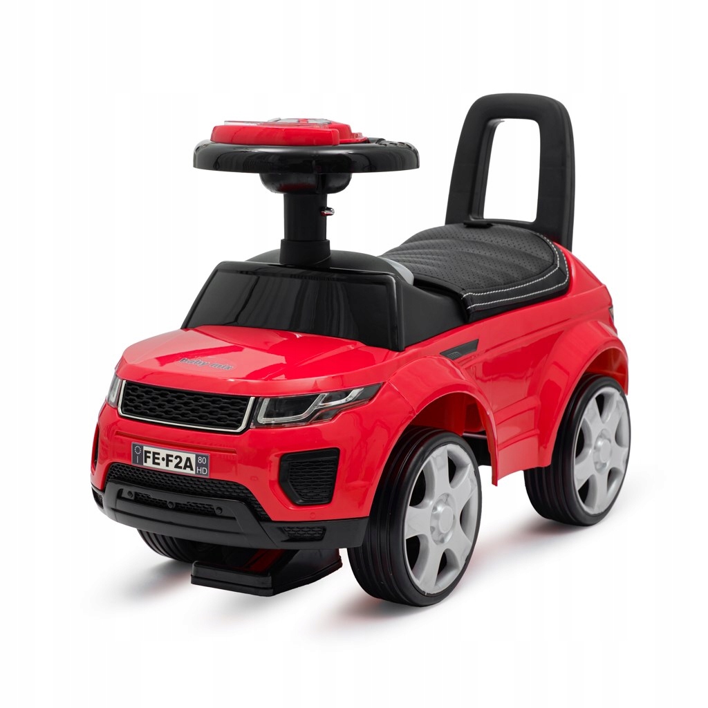 JEŹDZIK SUV EKOSKÓRA BABY MIX PRIME CZERWONY