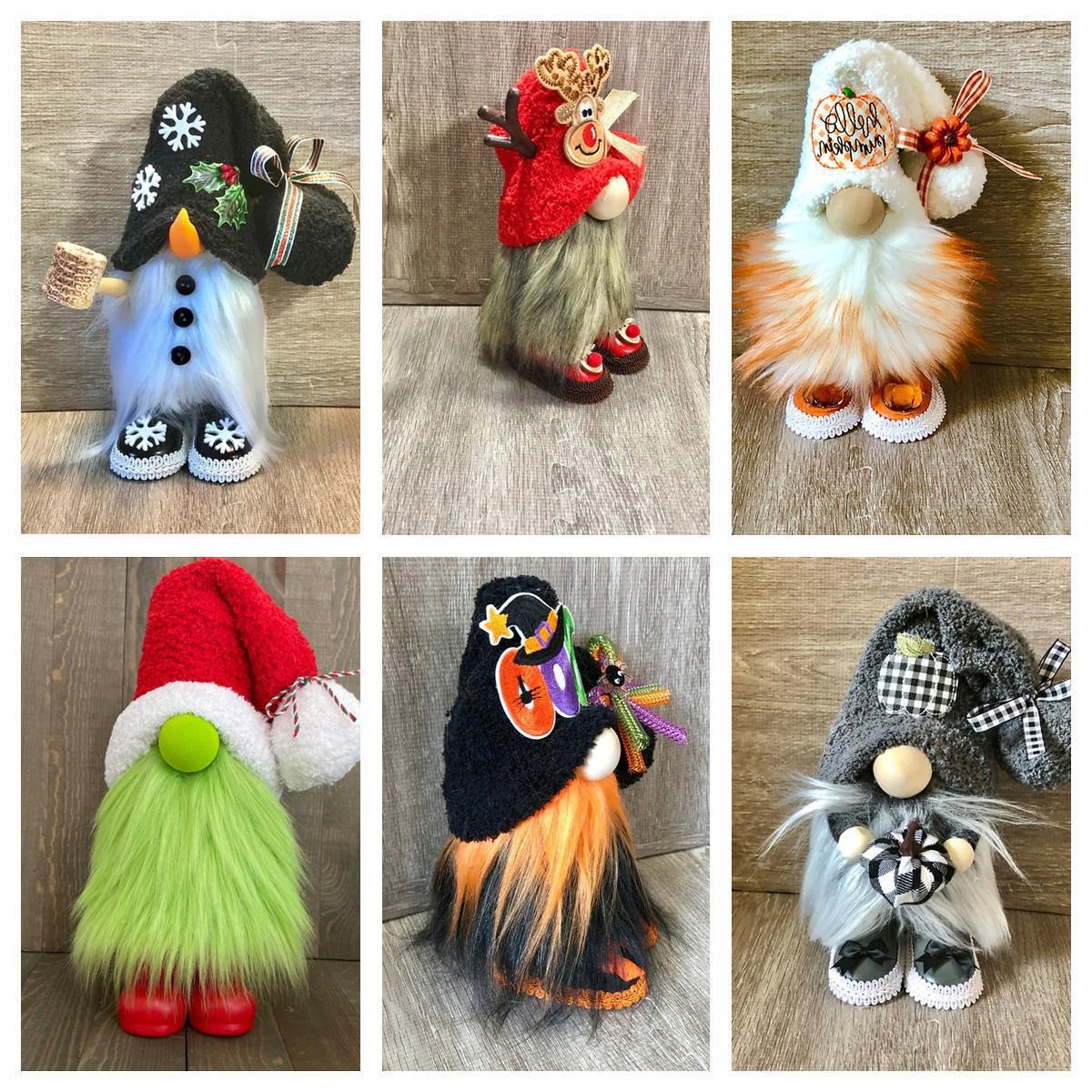 ŚWIĄTECZNA SKRZAT KRASNAL GNOM DEKORACJA ORNAMENT Marka inna