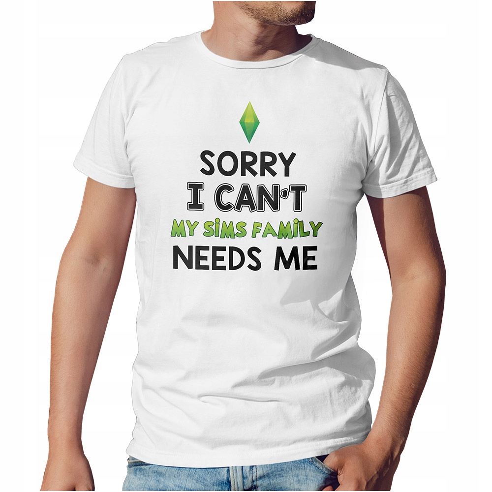 

Koszulka Męska Simsy Roz. 3XL Wzory