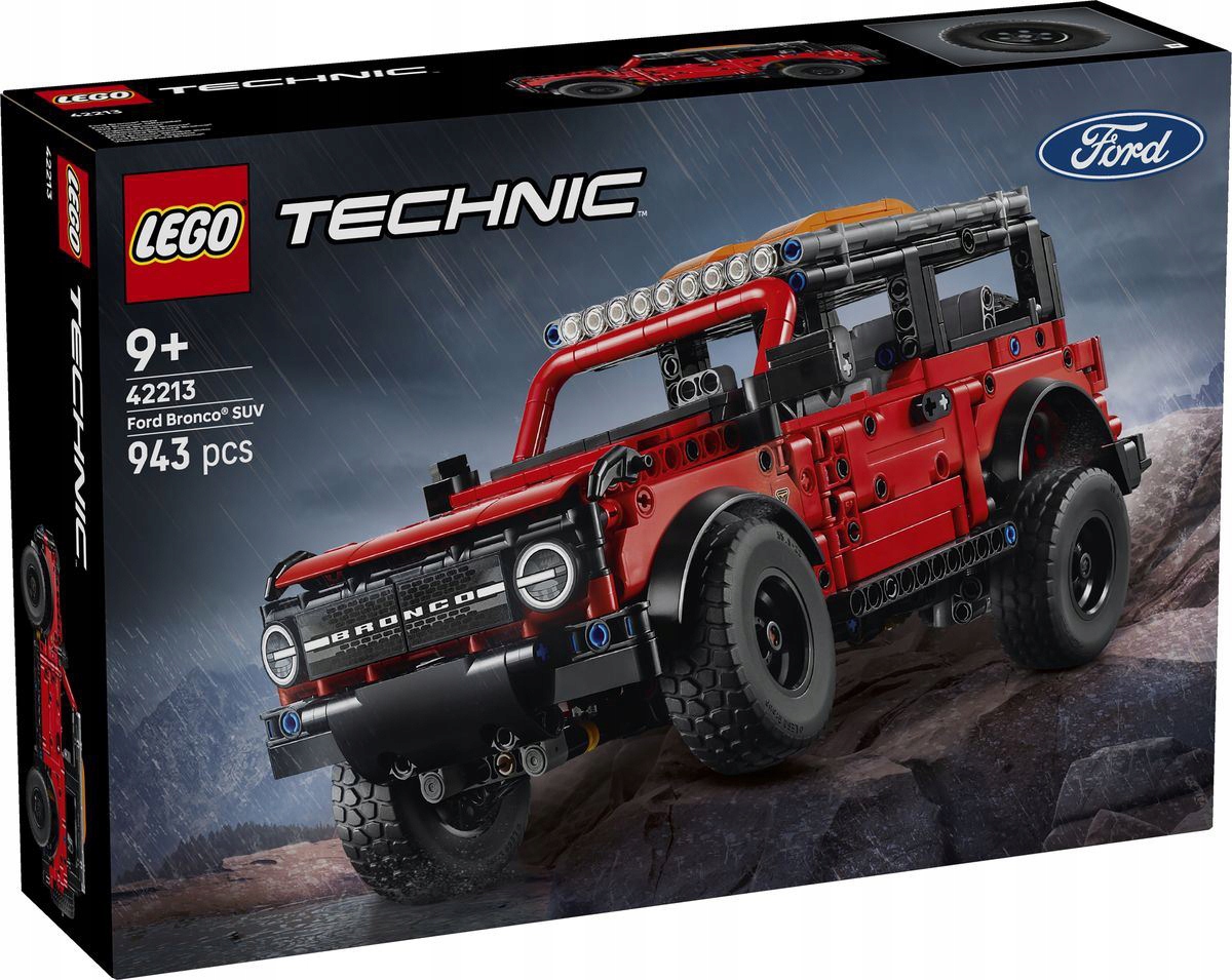 Lego Technic Suv Ford Bronco Sada Kostek 42213