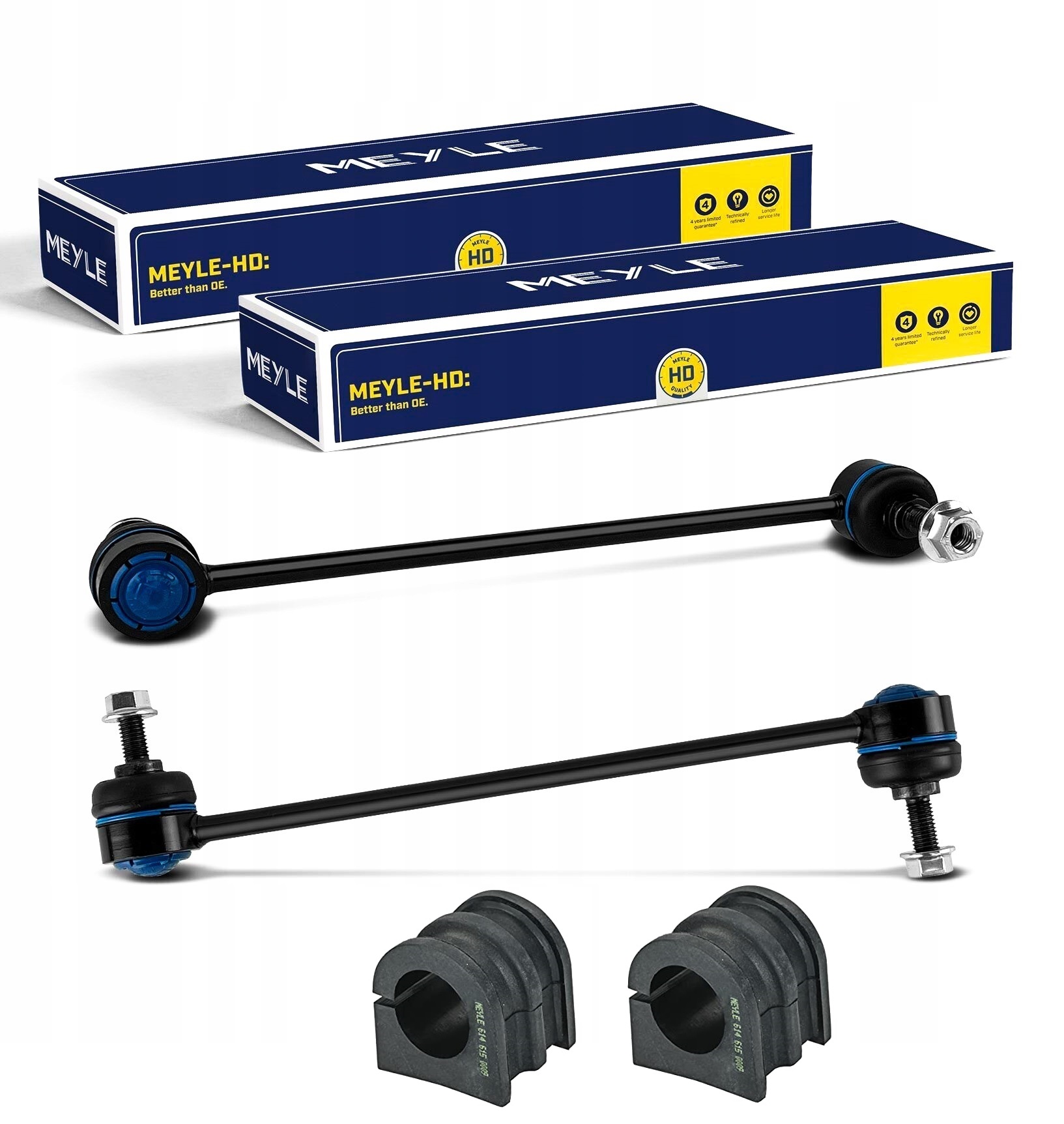 2× MEYLE 16-16 060 0010/HD тяга / кронштейн, стабилизатор 614 615 0009 подвеска