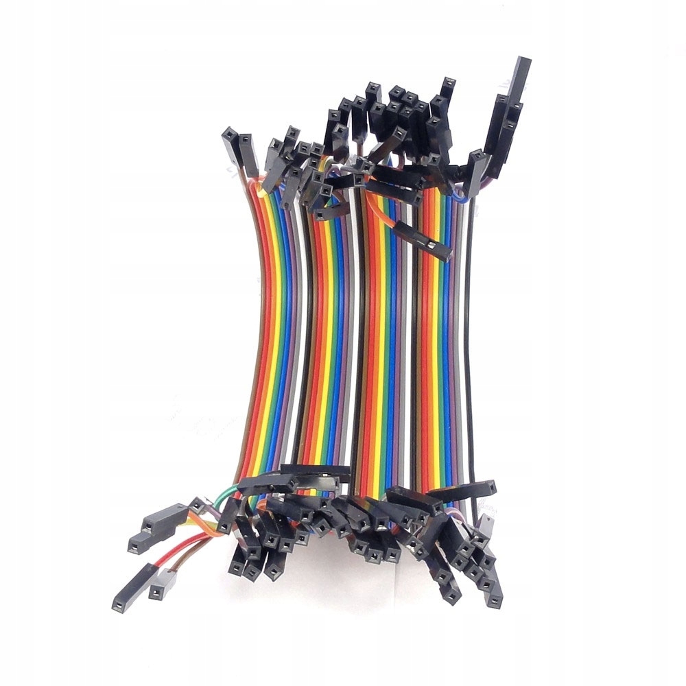 

Przewody kable Arduino żeńsko-żeńskie 20cm 40 szt.